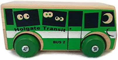 Bundle - 3 Items: Holgate Mineez School Bus, Police Car &amp; Fire Truck