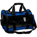 Fashion Pet Travel Gear Soft-Sided Carrier Small Color:Blue