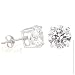 STUDIO 925: *WILLOW 5A 5CT ROUND CZ STUD EARRINGS*