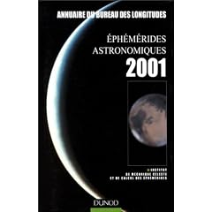 �ph�m�rides astronomiques 2001
