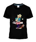 Monster Women's Housewives are very busy T-shirt tee shirt black
