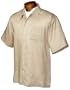 Cutter & Buck Men's Resort Linen Shirt, Sand, Size S