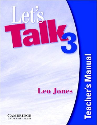 Let's Talk 3 Teacher's Manual (Let's Talk) under Pronunciation & Conversational English in The Books Store
