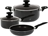 Magefesa Strain Non Stick Alunimum 8-Piece Cookware Set