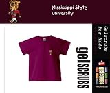 NCAA Mississippi State Bulldogs Maroon Gelscrubs Kids Top