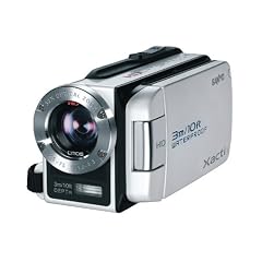 Sanyo Xacti VPC-WH1EX HD-Camcorder (SD/SDHC-Card, 30-fach opt. Zoom, 2 Megapixel, 6,4 cm (2,5 Zoll) Display, bis zu 3m wasserdicht) wei�