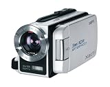 Sanyo Xacti VPC-WH1EX HD-Camcorder (SD/SDHC-Card, 30-fach opt. Zoom, 2 Megapixel, 6,4 cm (2,5 Zoll) Display, bis zu 3m wasserdicht) wei�