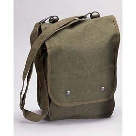 Click here to buy Rothco Canvas Map Case Shoulder Bag by Rothco.