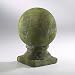 Cyan Lighting 01031 Small Mossy Sphere, Moss Green Finish
