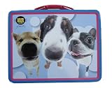 Hanadeka Club - Lunch Box Tin (Tote) - Design 2 - Shiba, Bernese and Boston