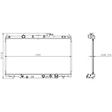 Denso 221-3223 Radiator
