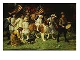 American Parade, 1917 Art Giclee Poster Print by George Sheridan Knowles, 16x12
