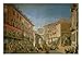 The Arch of Triumph of St. Mary in the Main Street of Madrid Art Giclee Poster Print by Lorenzo De Quiros, 24x18