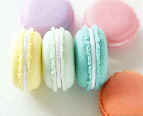 Cute 10x Mini Storage Boxes Macarons Candy Color for Jewelry Earring Box Outing