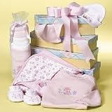 Newborn Baby Boy Blue Layette Set - Gift Tower -... by ArtofAppreciation.com