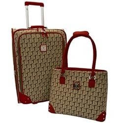 Tignanello T-Time 24" Expandable & Shopper Tote Luggage Set