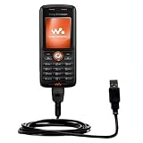 Klassisches USB Kabel f�r Sony Ericsson w200i mit Hot Sync und aufladen Einsatzm�glichkeiten - von Gomadic mit TipExchange Technology