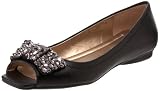 BCBGirls Women’s Haylee Ballet Flat,Black,8 M US