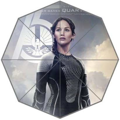 Hunger Game 2 Katniss Custom Auto Foldable Umbrella Wind Resistant Folding Umbrella