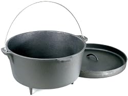 Stansport Cast Iron 8 Quart Dutch Oven
