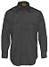 Black Poly / Cotton Ripstop LS Tactical Dress Shirt