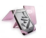Tuff-Luv Flip Style Patent leather case for Amazon Kindle Touch / Sony PRS-T1 / Pocketbook 611 / 622 Touch): Pink
