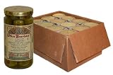 Gourmet Food : Miss Scarlett's 12-Jar Case of Drunken Pimiento Stuffed Olives