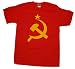 TS562 Soviet Russian Communist Hammer and Sickle Flag T-Shirt