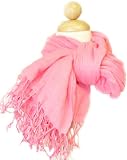Celebrity Style Summer Cotton Scarves / Wraps - Coral