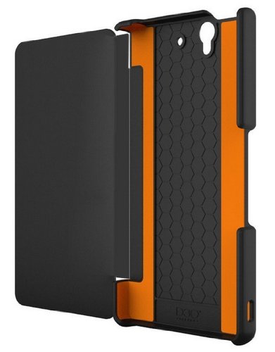 Tech21 D3O Impact Snap Case with Cover for Sony Xperia Z - Black (T21-3223)