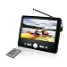 Axion AXN-8701 7-Inch Widescreen Handheld LCD TV with Built-In Tuner, Black