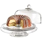 Anchor Hocking Presence 4-in-1 Glass Cake Set
