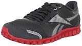 Reebok Men’s Realflex Optimal Running Shoe,Gravel/Silver/Red,14 M US