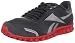 Reebok Men's Realflex Optimal Running Shoe,Gravel/Silver/Red,9 M US