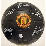 Official Licensed GENUINE Manchester United TEAM SiGNATURE size 5 Soccer Ball - with Official Hologram
