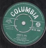 JIMMYS GIRL 7 INCH (7" 45) UK COLUMBIA 1961