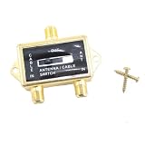 Topzone 5 to 900 Mhz, 100db Coaxial A/b Switch