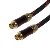 S-video High Quality Cable Gold Plated Stylish Red 15FT