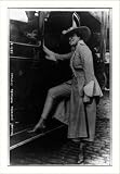 Historic Print (S): Woman modelling marching costume for Chicago's suffrage parade, June 6, 1916