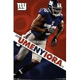 (22x34) New York Giants (Osi Umenyiora) Sports Poster Print