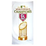 MLB St. Louis Cardinals 2011 World Series Champions 30"x60" Screen Printed Beach Towel