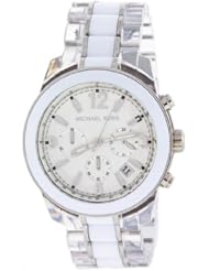 Michael Kors Preston Two-Tone White Dial Quartz Womens Watch - MK5766