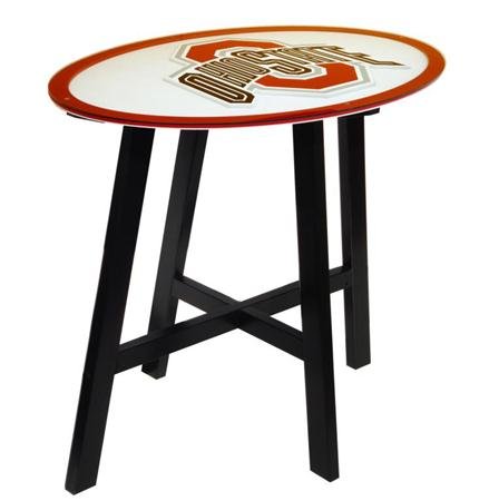 Ohio State Buckeyes OSU NCAA Logo Pub Table