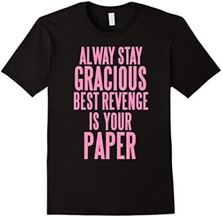 Men's Always Stay Gracious T-shirt 3XL Black