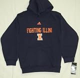 Illinois Fighting Illini Adidas Youth Basic Hooded Sweatshirt