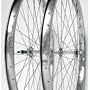 Wheel Master Rear Bicycle Wheel 26 x 1.75 36H, Steel Bolt On, Silver