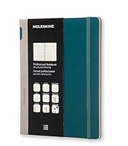 Moleskine Pro Collection Professional Notebook, Extra Large, Tide Green, Hard Cover (7.5 x 10) Moleskine Pro Collection Professional Notebook, Extra Large, Tide Green, Hard Cover (7.5 x 10)