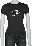Philadelphia Flyers Swarovski Crystals Women's Ringer T-Shirt