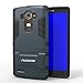 G4 Case, Pasonomi® [Heavy Duty] [Shock-Absorption] [Kickstand Feature] Hybrid Dual Layer Armor Defender Full Body Protective Case Cover for LG G4 (kickstand Series Dark Blue)