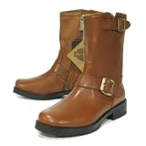 Harley Davidson 'Payton' Motorcycle Boots Ladies - Brown by Harley-Davidson